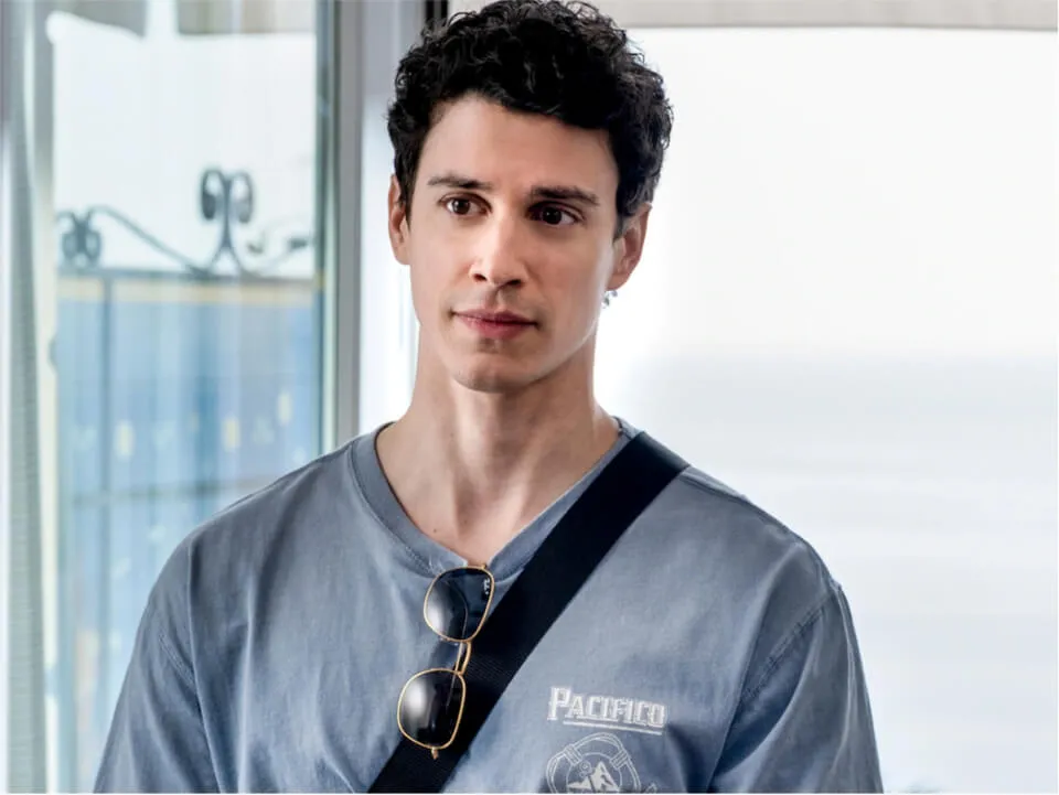 Adam DiMarco Shines at Premiere of ‘Something Very Bad Is Going to Happen’