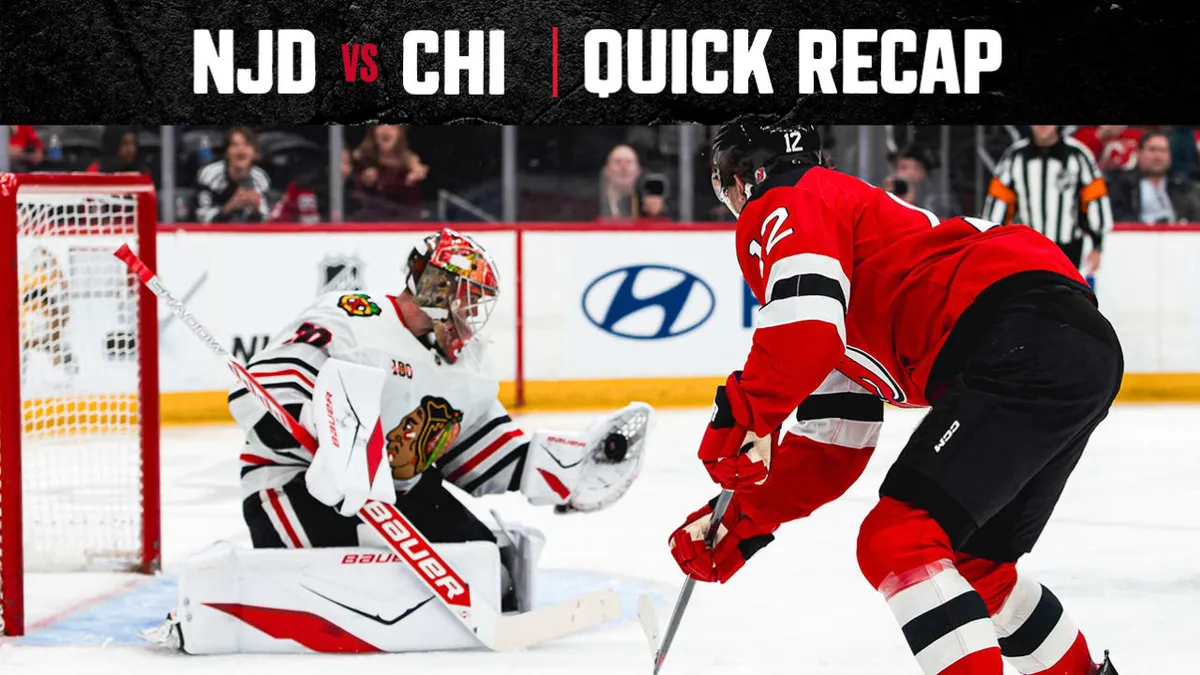 Blackhawks vs Devils: A Dominant Performance by New Jersey