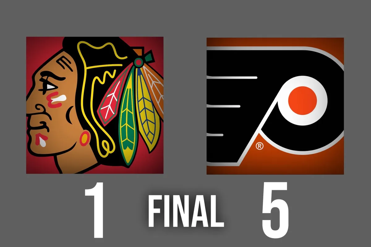 Blackhawks vs Flyers: A Dominant Performance by Philadelphia