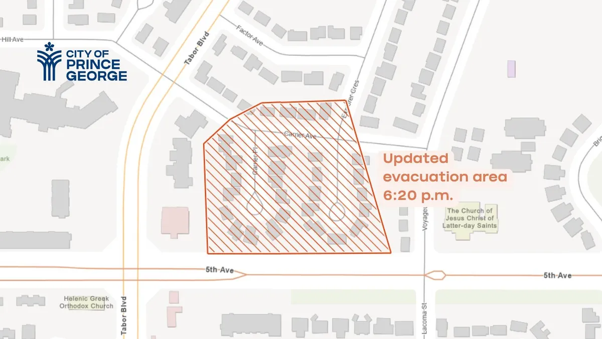 gas leak prince george — CA news