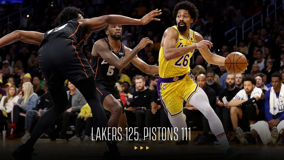 lakers vs pistons — CA news