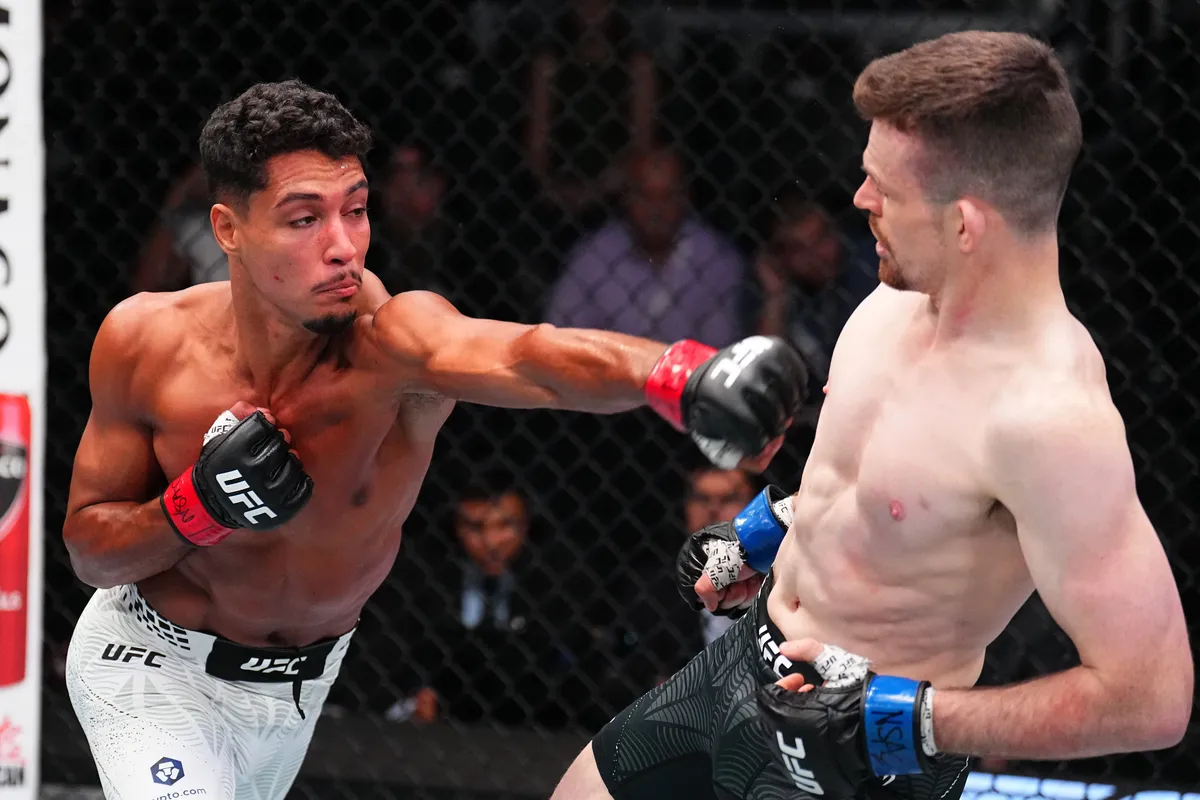 Marwan Rahiki Dominates in UFC Debut Against Harry Hardwick