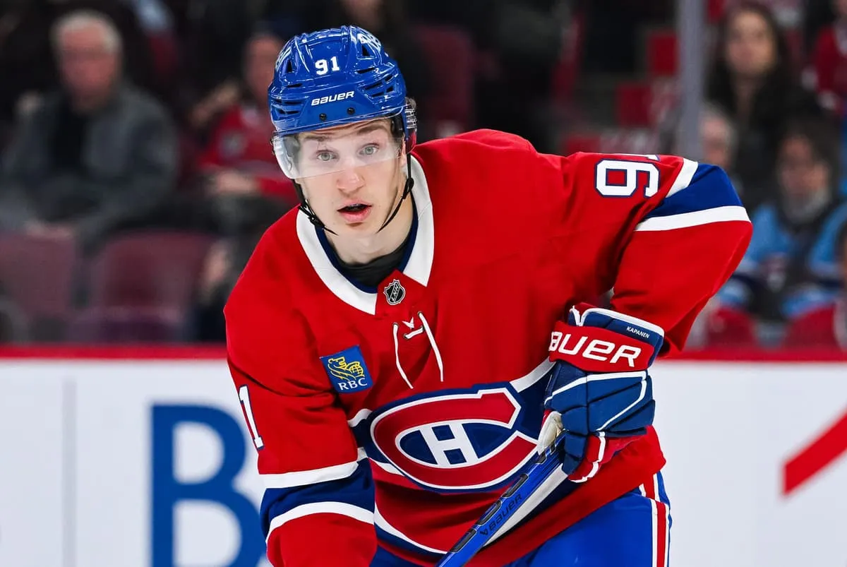Oliver Kapanen Shines in Canadiens’ 4-1 Victory