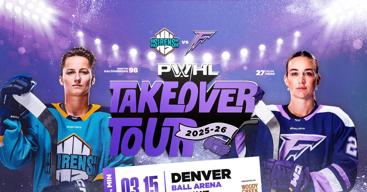 PWHL Takeover Tour: New York Sirens vs. Minnesota Frost