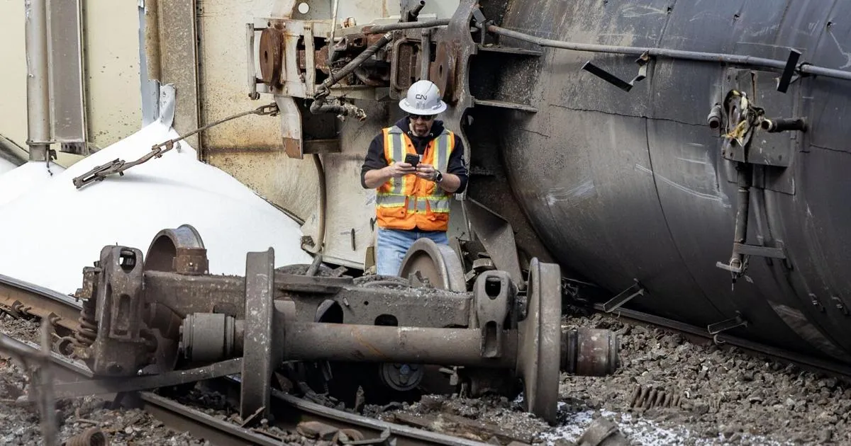 Train derailment st catharines: Train Derailment St. Catharines: No Danger to Public, Investigation Underway