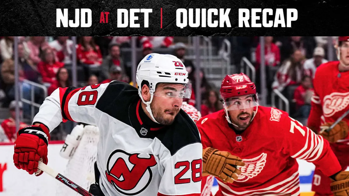 devils vs red wings — CA news