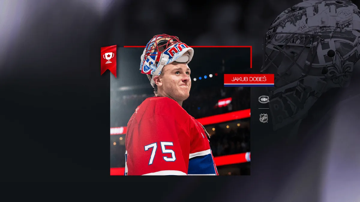 Dobes: Jakub : The Rookie Goaltender Making Waves in the NHL