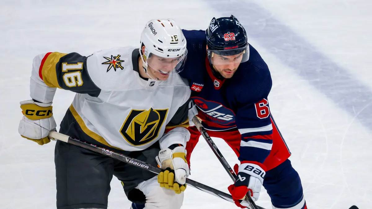 Jets vs golden knights: Golden Knights Dominate Jets 6-2 in Las Vegas Showdown