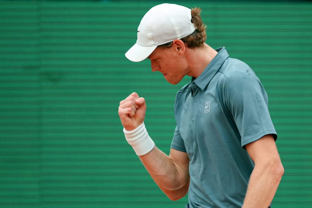 Monte carlo masters: Jannik Sinner Triumphs at , Reclaims World No. 1 Ranking