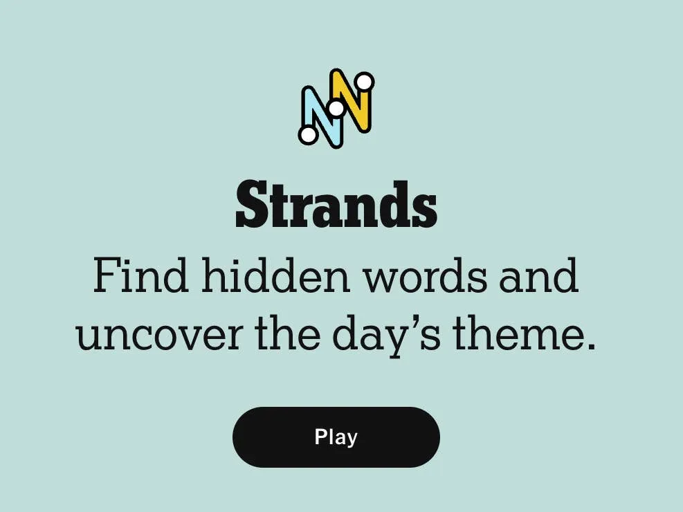 nyt strands hints — CA news