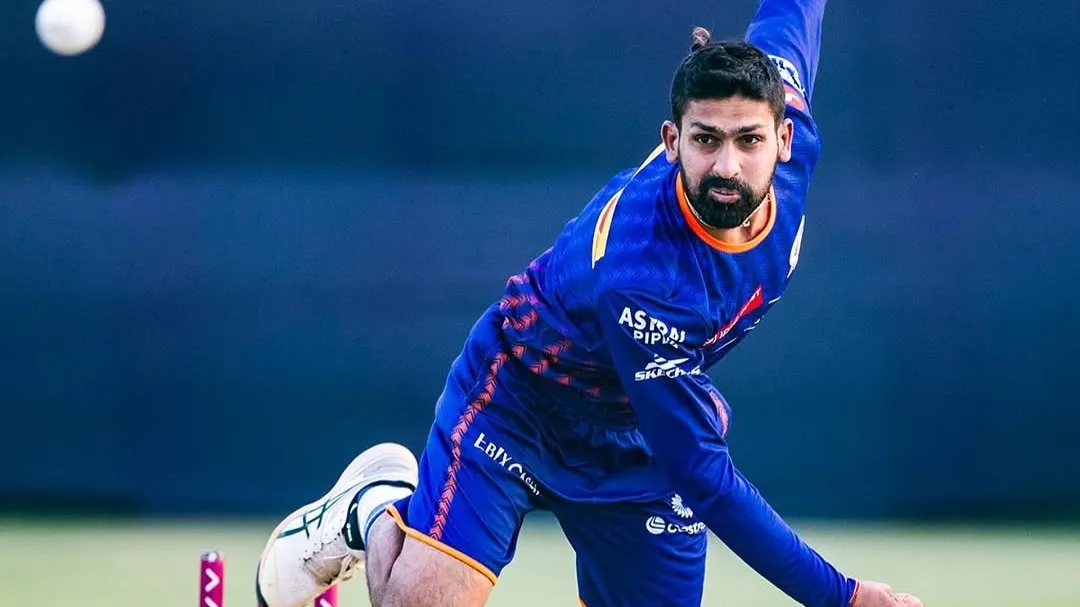 Raghu Sharma Makes IPL Debut with Mumbai Indians