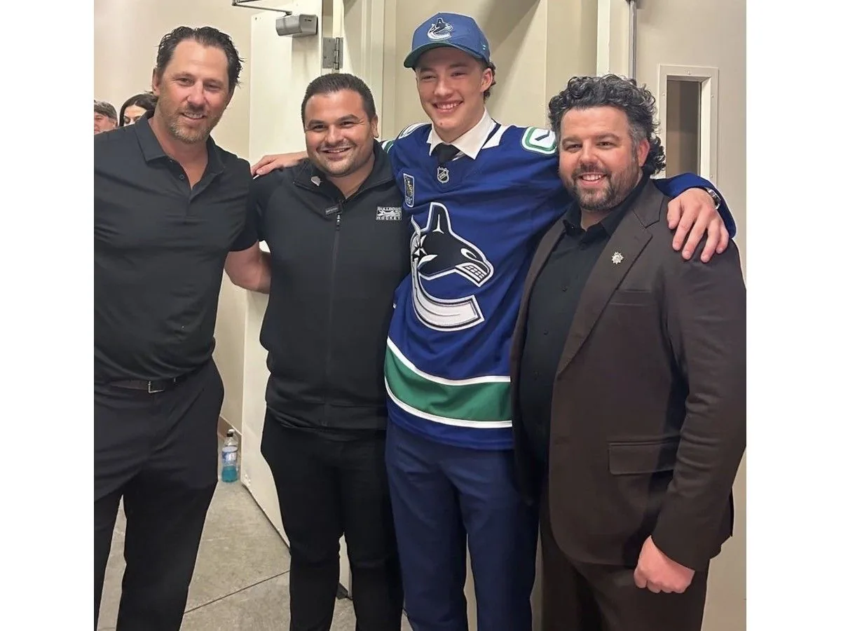 Vancouver Canucks select Caleb Malhotra and Adam Novotný in NHL Entry Draft