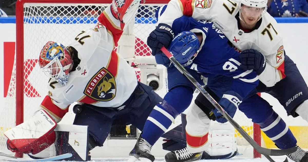 Maple Leafs' McKenna says he would give up No. 72 for Bobrovsky
