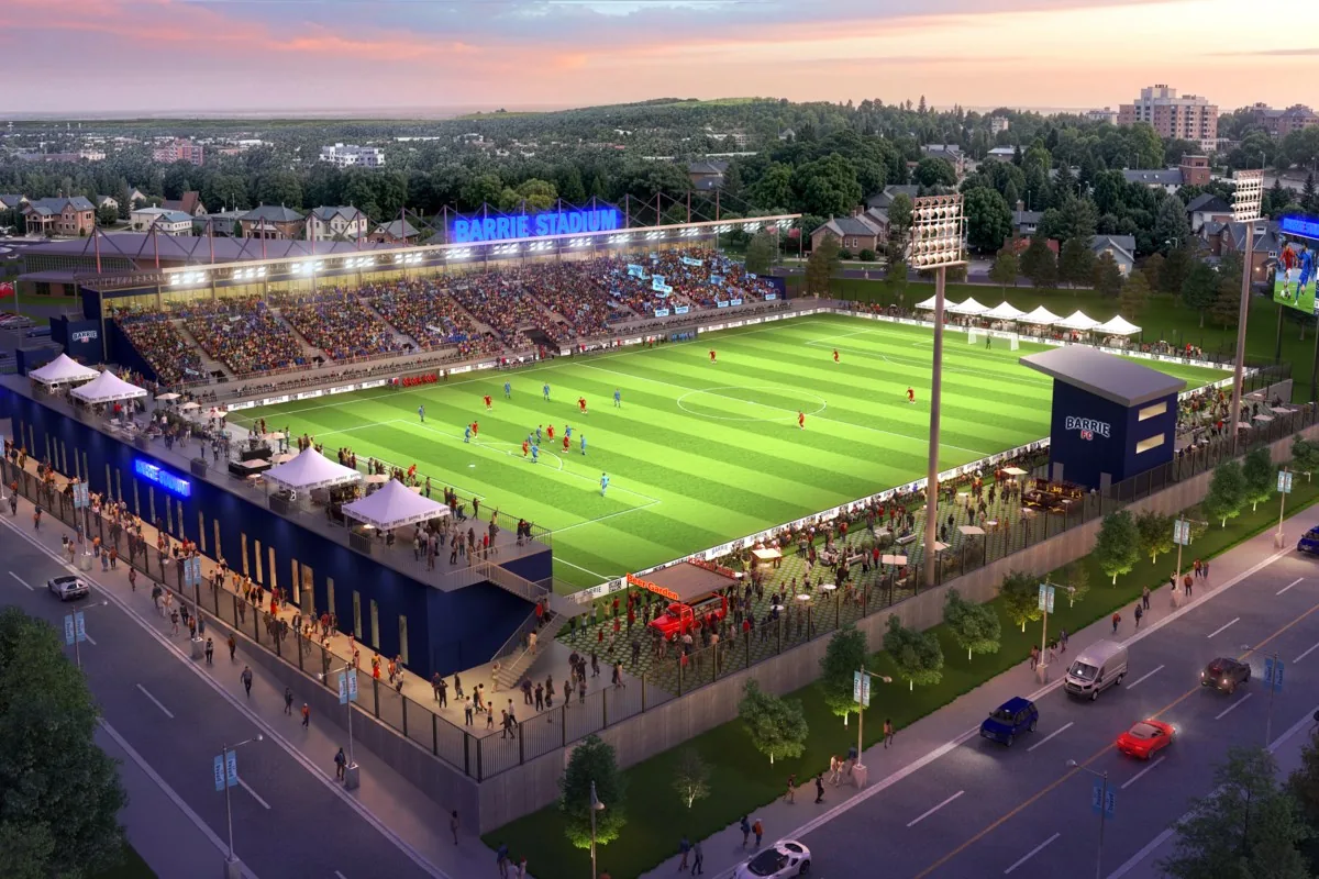 Toronto FC II to play at new stadium in Barrie