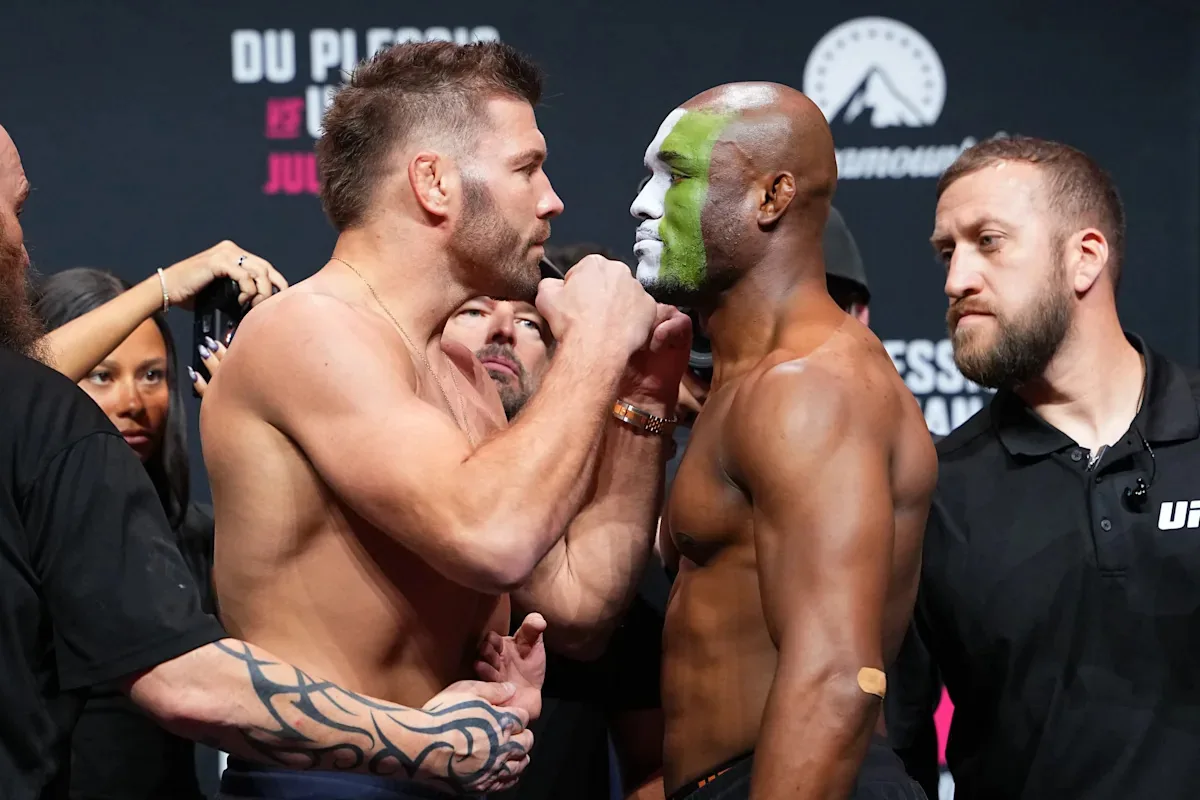 Live Now! UFC Oklahoma City ‘Du Plessis vs. Usman’ play-by-play, results & round scoring