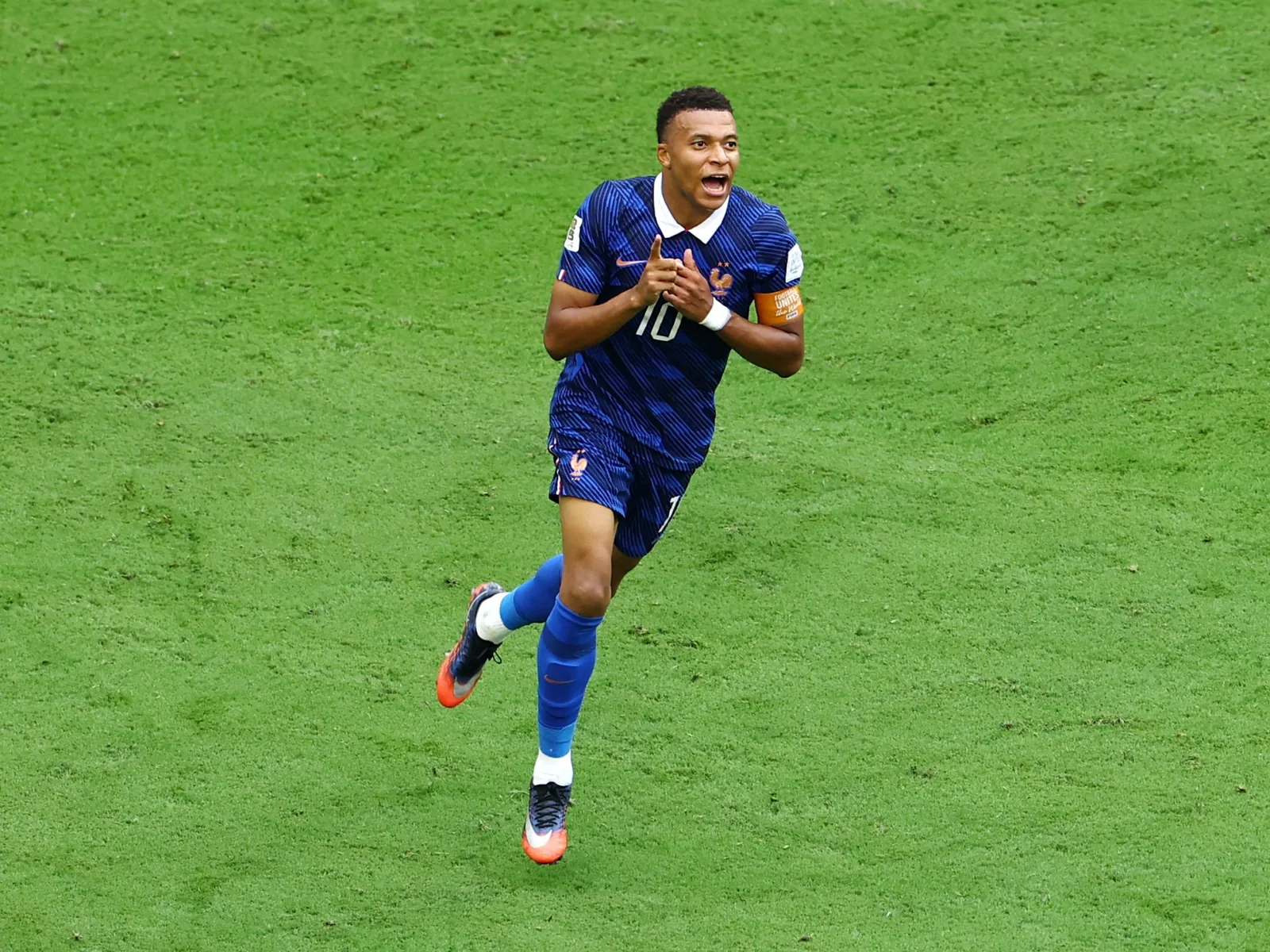 Kylian Mbappé passes Lionel Messi's World Cup goal-scoring record