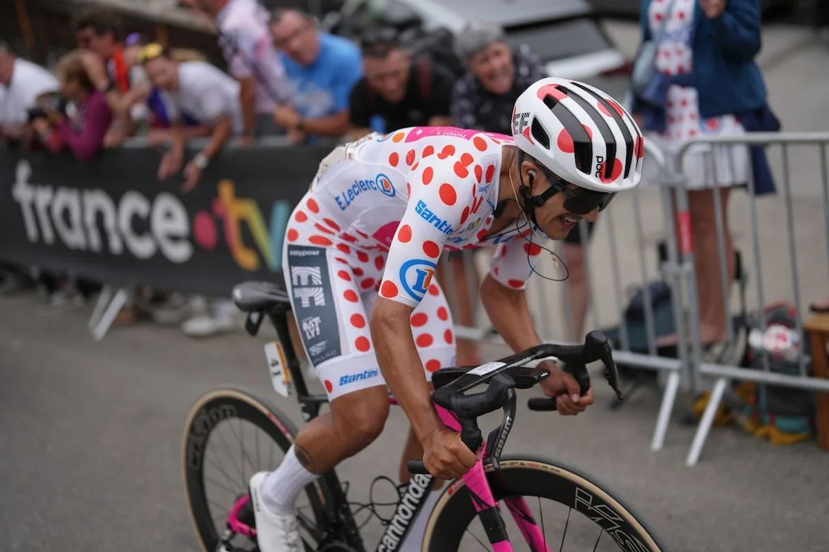 Alpe d’Huez: Carapaz wins stage 20 as Pogacar nears Tour de France title