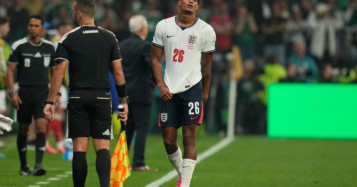 England’s Jarell Quansah suspended for two World Cup matches