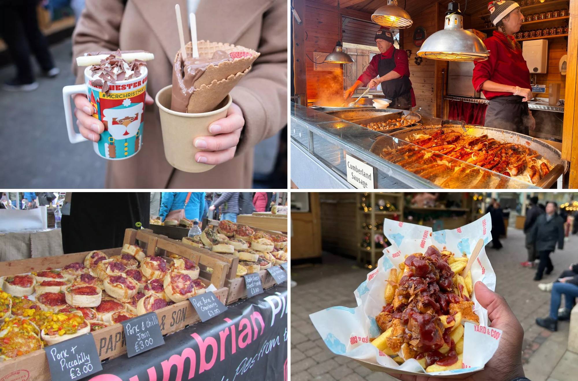 manchester christmas market food
