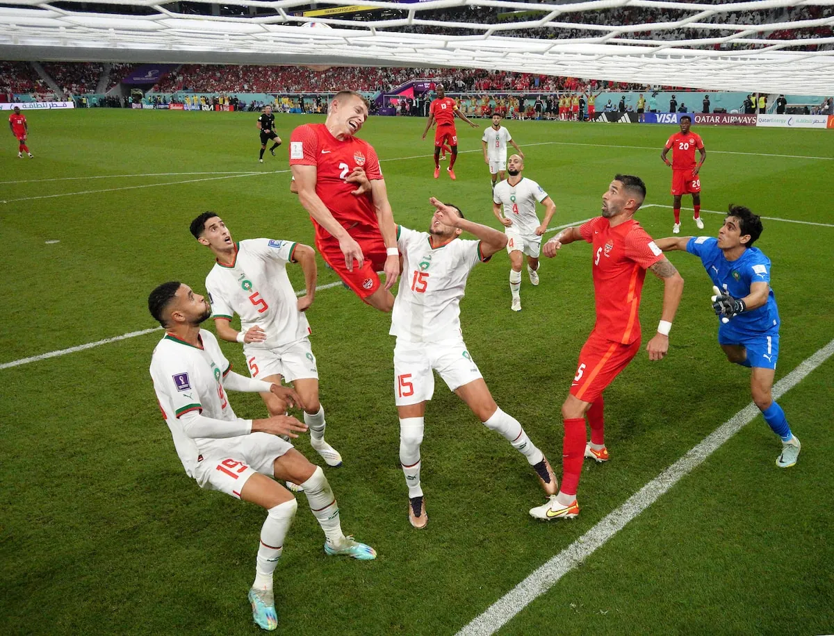 Alistair Johnston and the Canadians fell 2-1 to Morocco in group play at the 2022 World Cup. Duplicating that score in Saturday's round of 16 match would be a feat, Cathal Kelly writes.Matthias Hangst/Getty Images