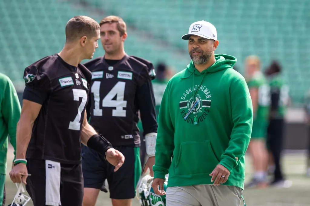 Plagued with injuries, Roughriders limping through first half while still winning football games - CTV News