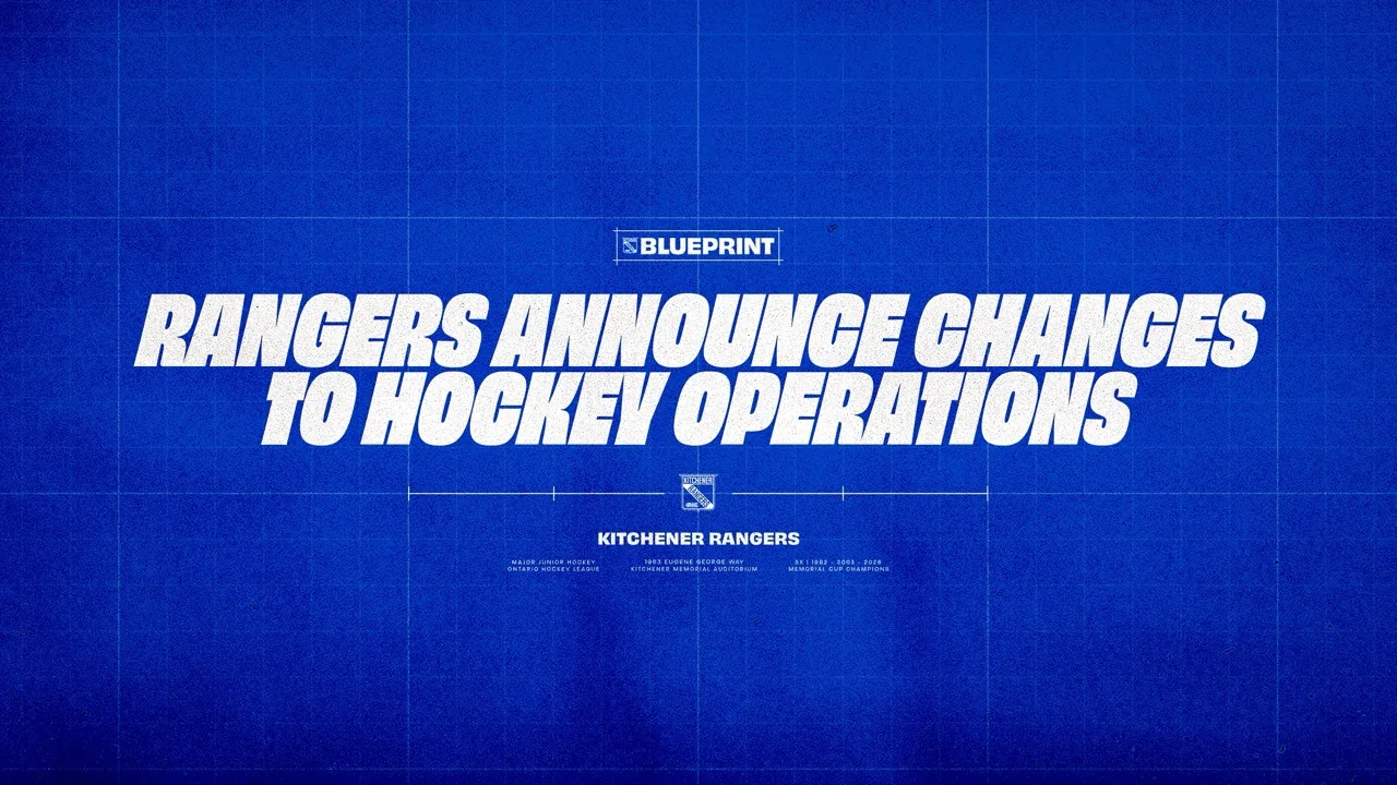 Kitchener Rangers announce operational staffing shake up - CityNews Kitchener